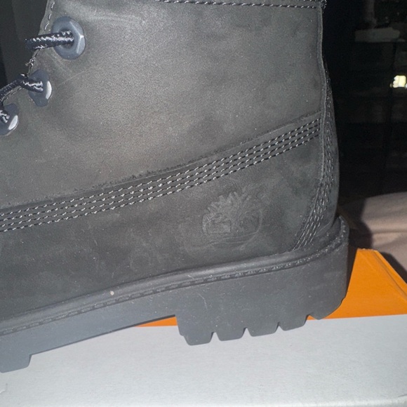 Timberland 6” Premium Waterproof All-Black junior/Kids boot size 5 - NWT - Picture 6 of 6